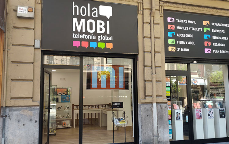 Exterior de uno de sus locales