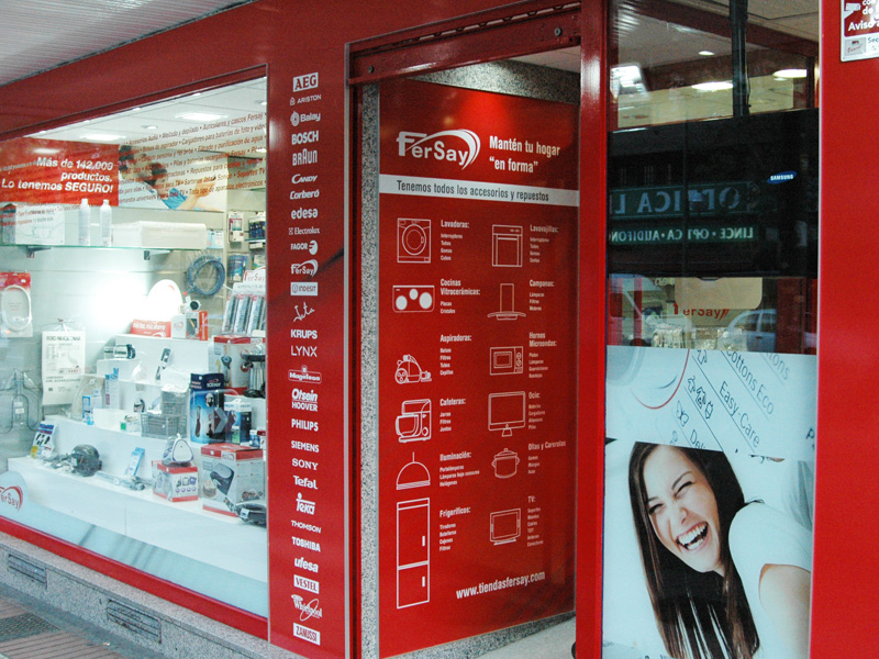 Franquicia Fersay exterior del local