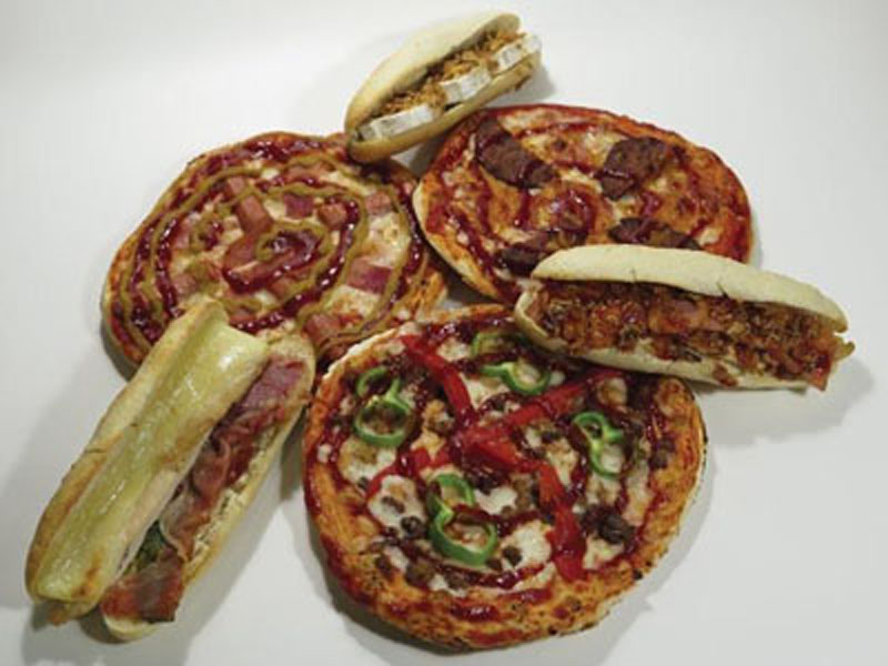 Pizzas y montaditos