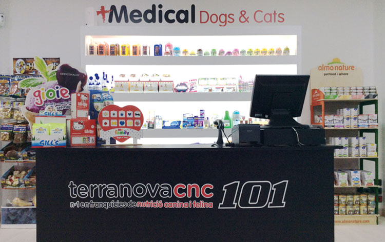Local de la franquicia de Terranova Cnc