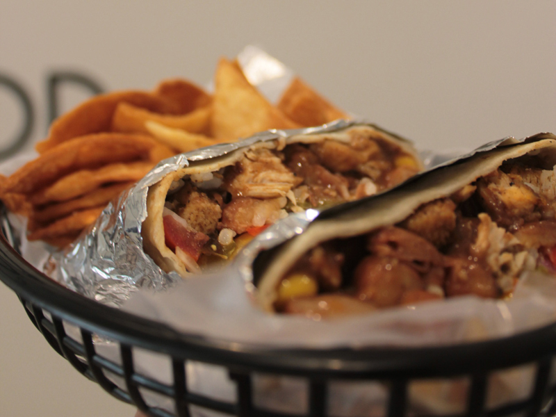 burrito de la franquicia guacamole