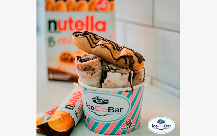 Franquicia de helados en plancha