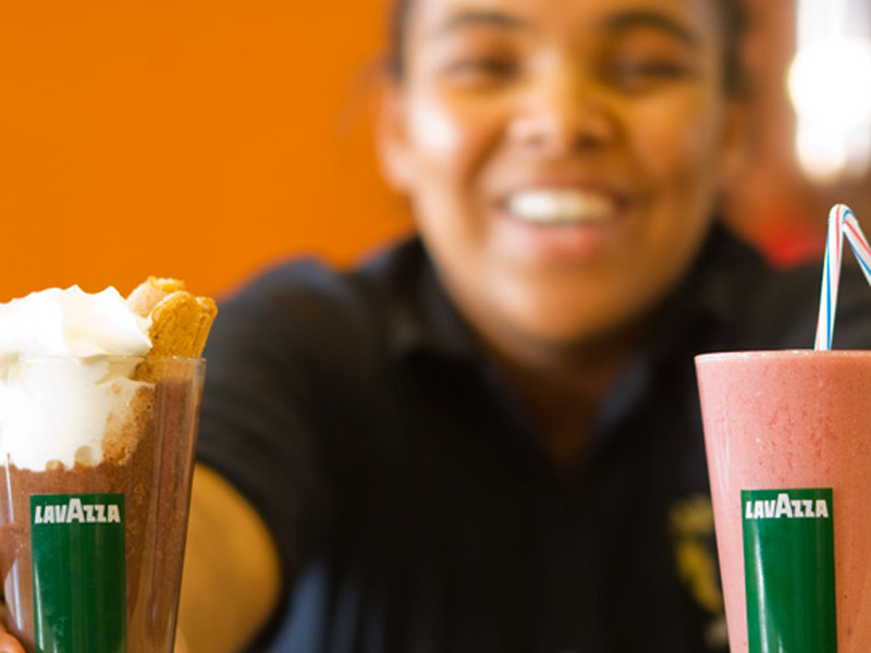 Franquicia de cafeterías de éxito