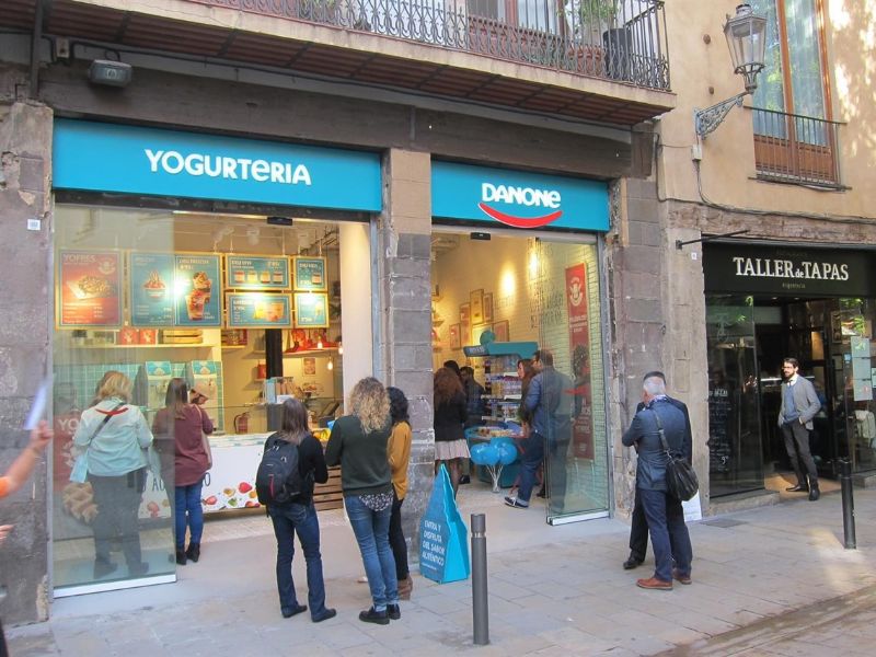 Franquicia Yogurteria Danone  España 