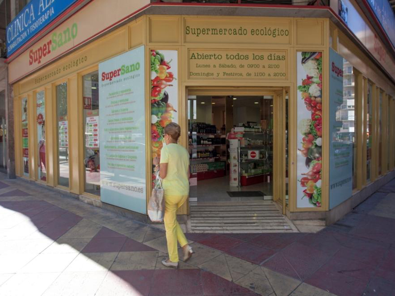 Franquicia Supermercados Ecológicos Supersano España