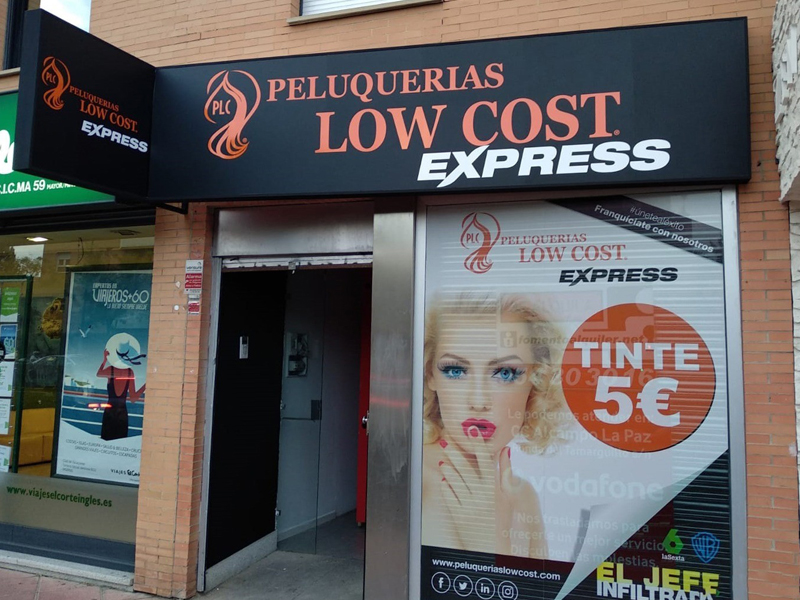 Franquicia de peluquería de bajo precio