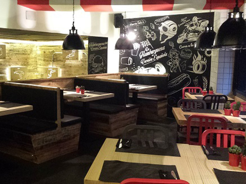 Entrada de Tate´s Burger 