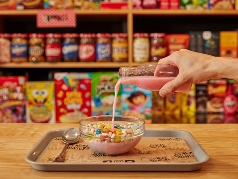 Bol de la Franquicia de Cereal Hunters Café