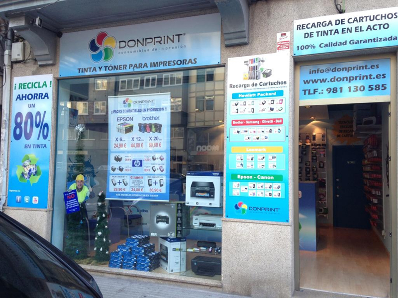 Franquicia tintas donprint