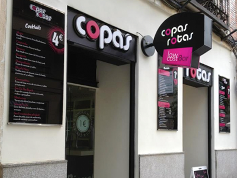 Franquicia Copas Rotas