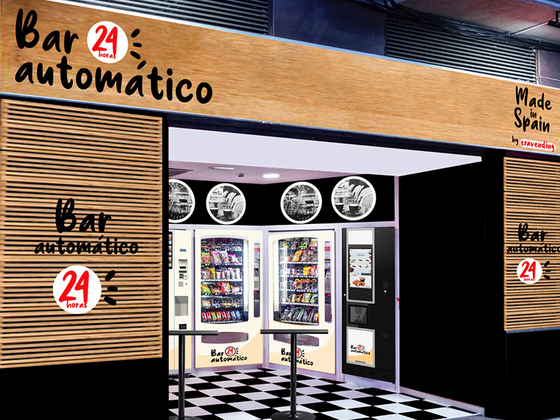 maquinas expendedoras Bar Automático 24 Horas