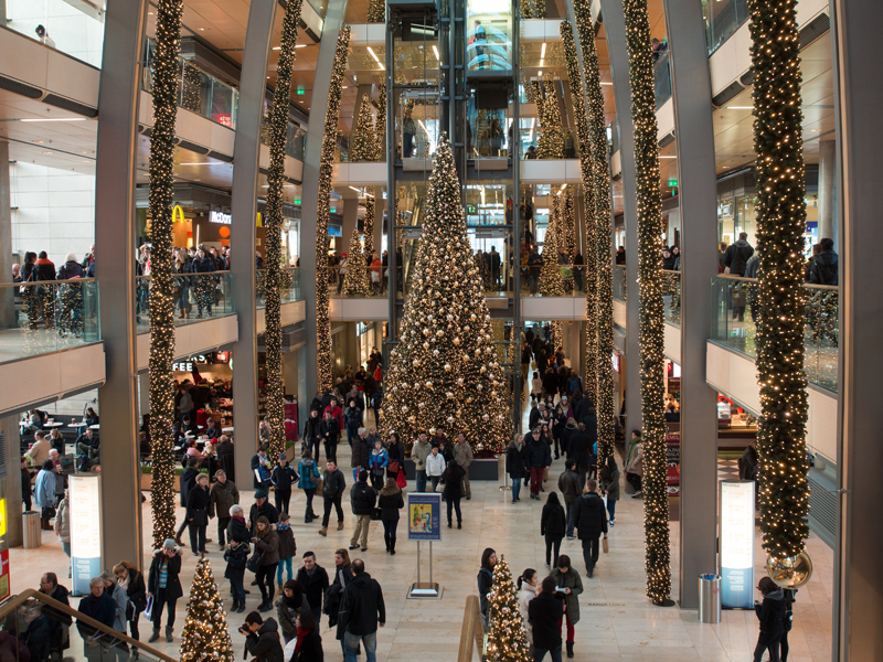 centro comercial navidad