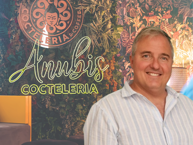 Gustavo Nieto, fundador de Anubis Coctelería