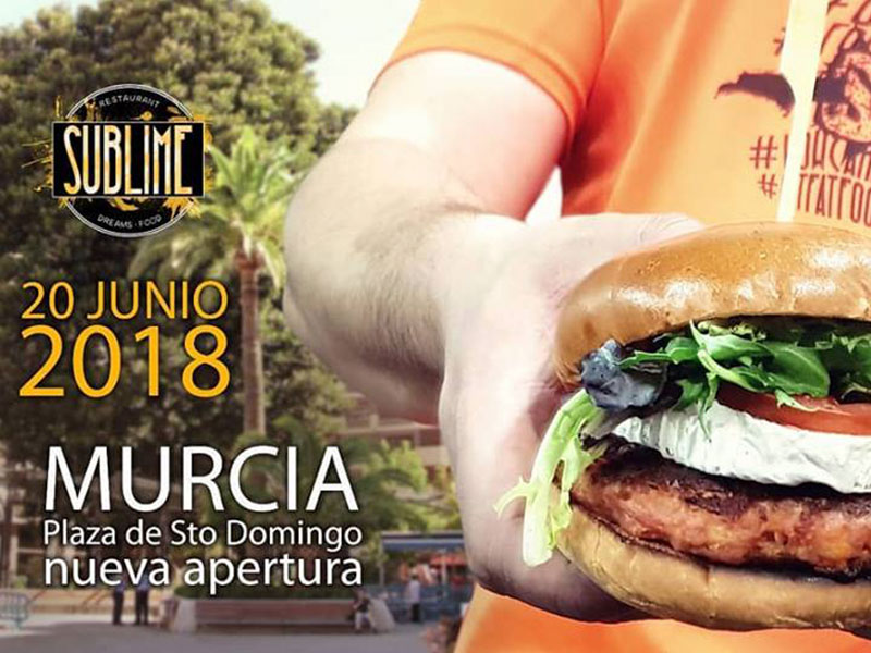 Sublime Dreams Food estará en Plaza de Santo Domingo de Murcia