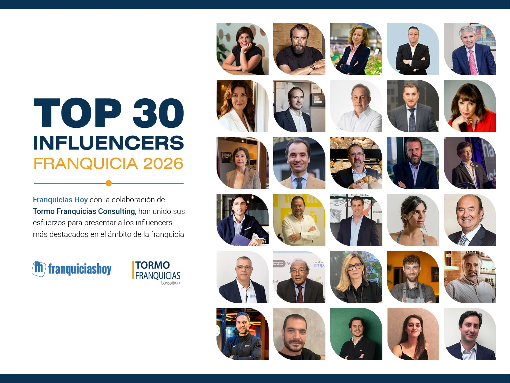 Top 30 Influencers franquicia