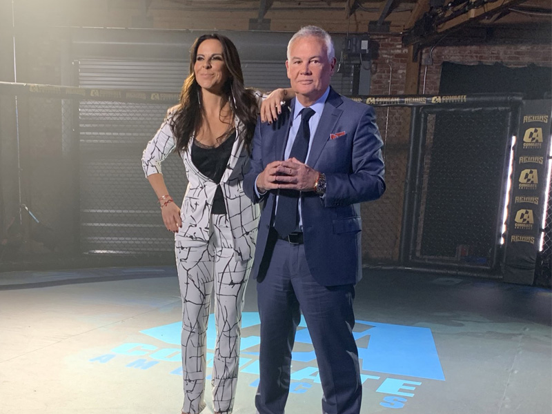 Kate del Castillo accionista de Combate de Americas