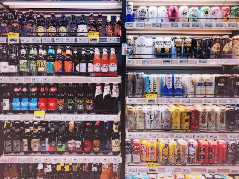 Nevera de supermercado