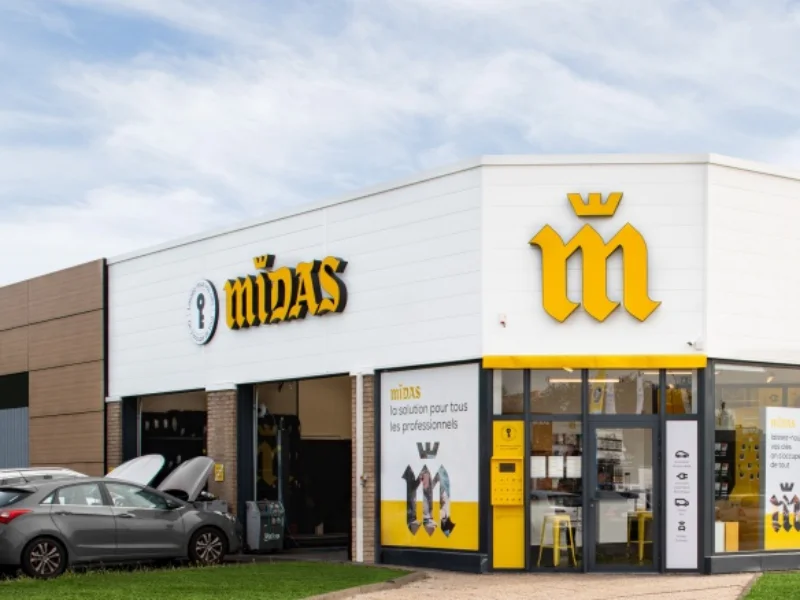 Franquicia Midas exterior