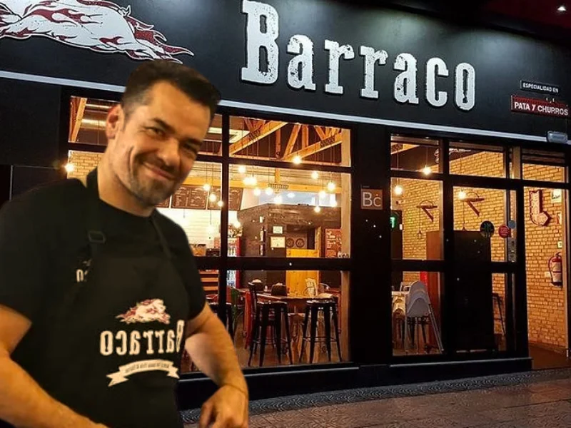 Eloy González, fundador de la franquicia Barraco