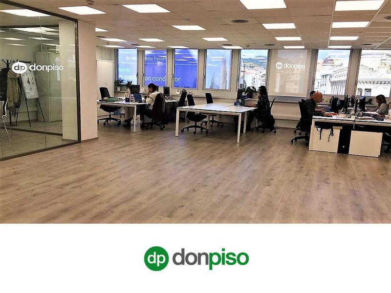 Donpiso incrementa en 200m2 sus oficinas centrales