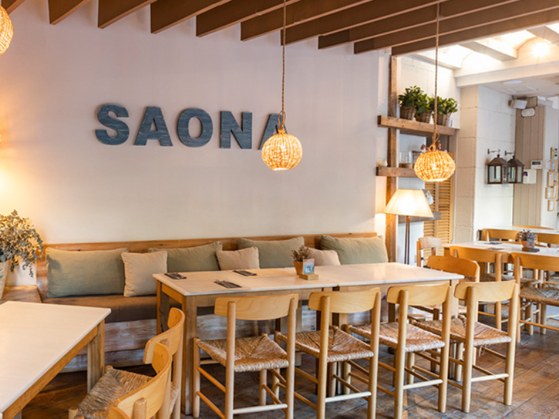 Restaurante Saona por dentro