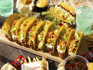 Tacos de la franquicia Taco Bell