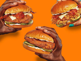 Hamburguesas de la franquicia Popeyes