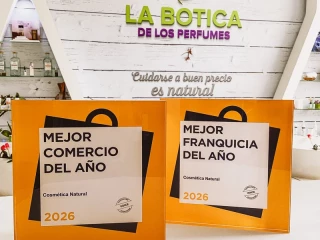 Premio franquicia La Botica de los Perfumes Comercio del Año