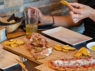 Milanesas artesanales de la franquicia La Milanese