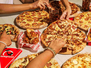 Pizza de la franquicia Telepizza