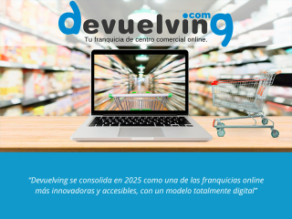 Foto franquicia Devuelving con frase
