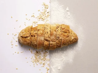 Pan de la franquicia de panaderías