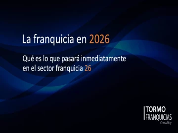 Portada informe 2026 Tormo Franquicias Consulting