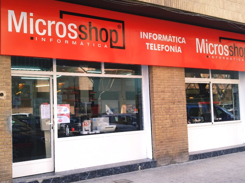 Microsshop. Tiendas de Informática